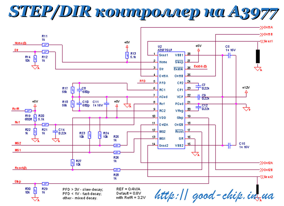 L6219ds схема включения